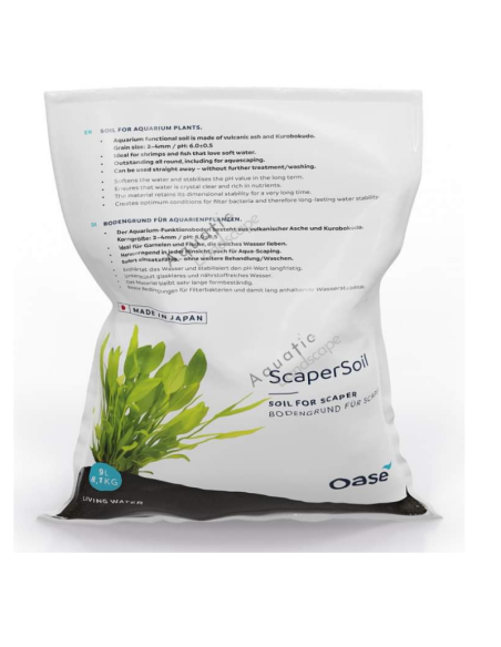 Oase - ScaperSoil 3L Noir