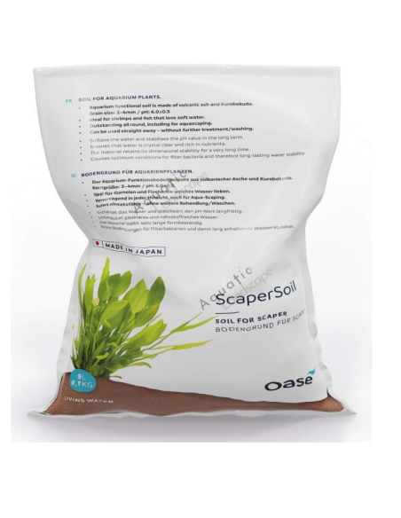 Oase - ScaperSoil 9L Marron