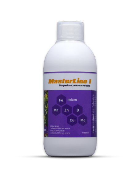 Fertilizzante Masterline II 1000ml - Macronutrienti Per Piante Acquario, Con Azoto, Fosfato, Potassio