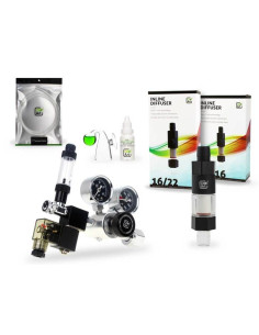 CO2Art - Pack Détendeur série Pro-SE complet Inline 16/22mm
