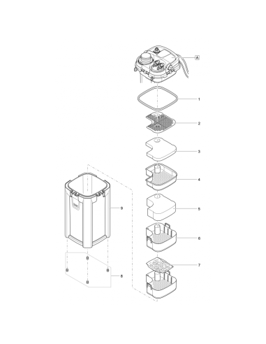 Oase - Panier de filtration pour Biomaster