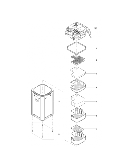 Oase - Panier de filtration pour Biomaster
