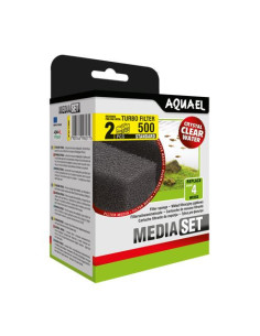 Aquael - Mousse de remplacement Turbo Filter 500
