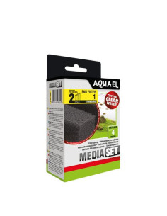 Aquael - Mousse filtrante pour filtre Fan 1 Plus x2