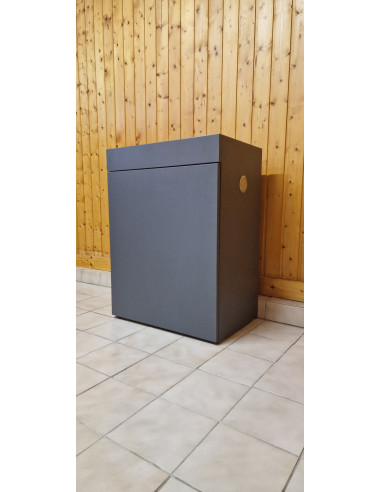 AQL - Meuble Gris Ombre - 60x30x80H