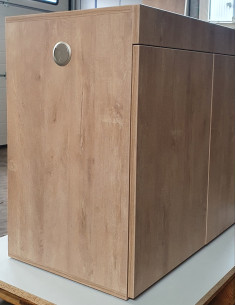 AQL - Meuble Chêne - 150x50x80H 2