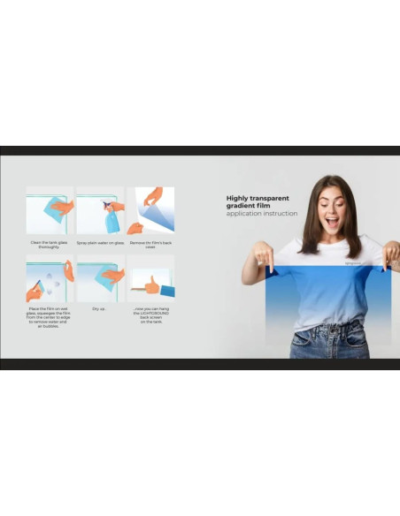 The LightGround - Gradient Foil Format Personnalisé