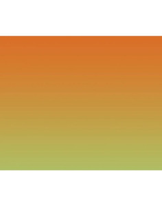 The LightGround - Gradient Foil Orange/Green 120x50cm