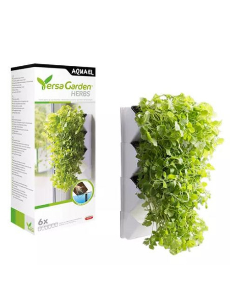 Aquael- Wall Module VERSA GARDEN HERBS white