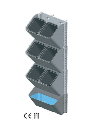 Aquael- Wall Module VERSA GARDEN HERBS white