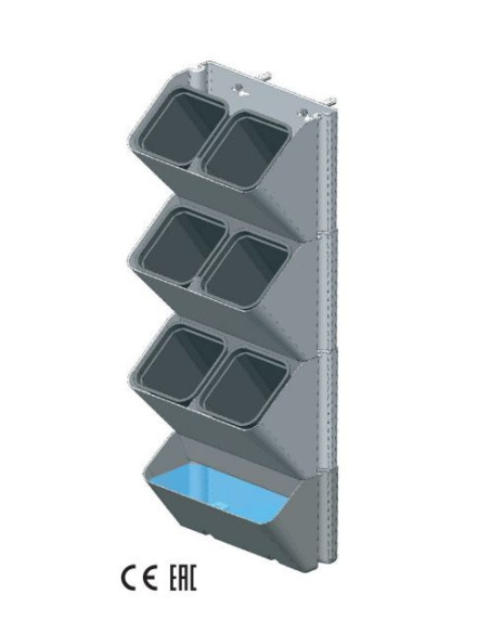 Aquael- Wall Module VERSA GARDEN HERBS white