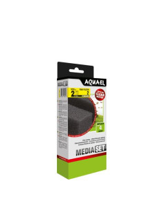 Aquael - Mousse filtrante pour filtre Fan 2 Plus x2