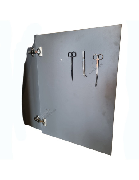 AQL - Meuble Gris Ombre - 100x50x80H