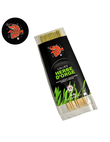 Aquashrimp - Shrimps Lollies Herbe d'orge(12pcs)