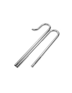 Set Lily pipe Inox - 17mm Long