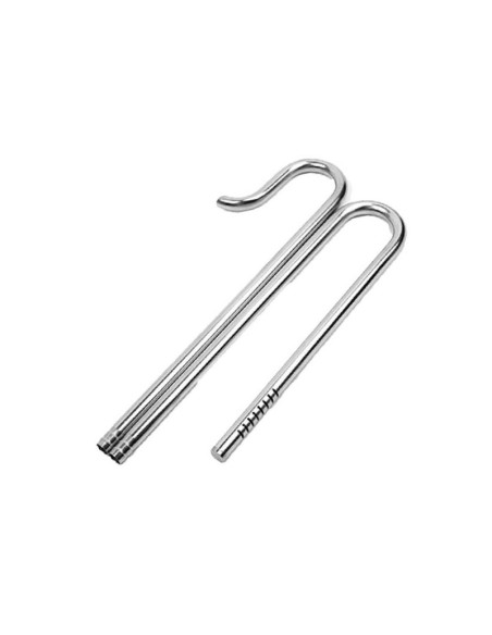 Set Lily pipe Inox - 17mm Long