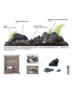 Wio - Beck Decor Kit complet Aquascaping