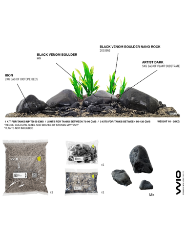 Wio - Ibon Decor Kit Aquascaping