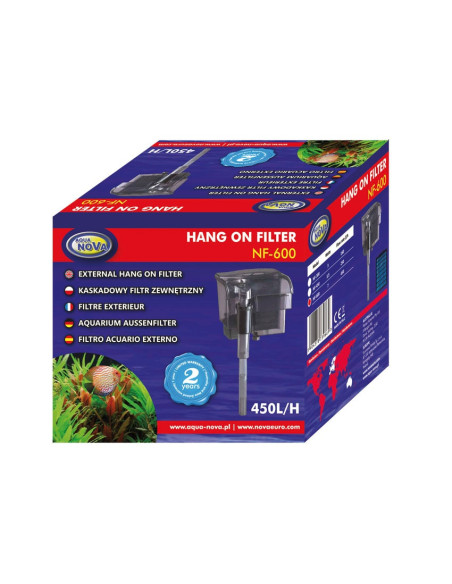 AQUA NOVA - NF-600 filtre cascade 450L/h
