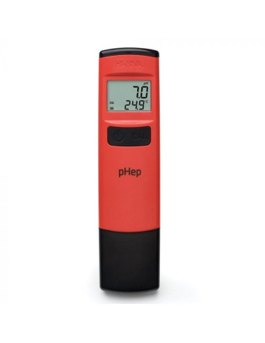 HANNA - Testeur de pH de poche avec étalonnage en deux points et précision de ± 0,1 pHpH-mètre électronique