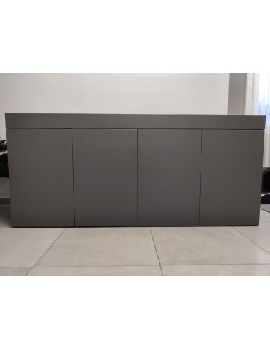 AQL - Meuble Gris Ombre - 180x60x80H