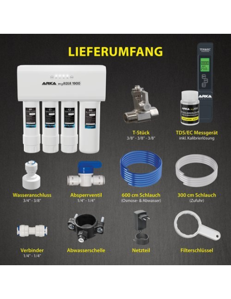 ARKA - MyAqua 1900 - Osmoseur 1900 l