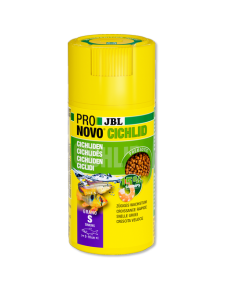 JBL - ProNovo Cichlid Grano S 100ml Click
