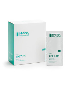 Hanna - Solution tampon pH 7,01 - 25 sachets de 20 mL