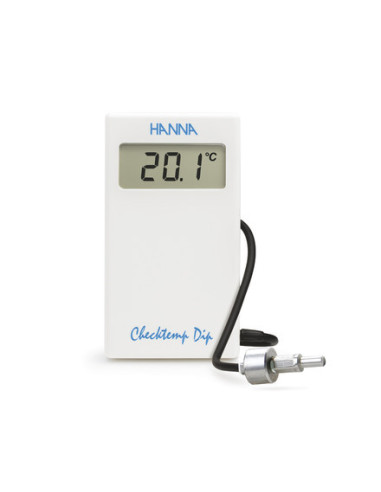 HANNA - Thermomètre compact avec sonde lestée Checktemp® Dip, câble 3 m
