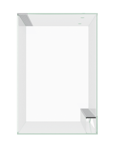 Terrarium 30x30x45H Extra clair