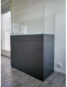 AQL - Meuble Gris Ombre - 80x40x80H 2