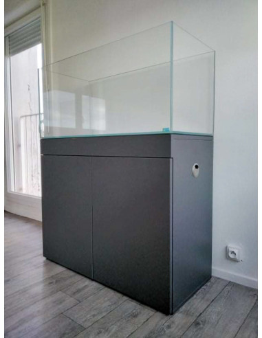 AQL - Meuble Gris Ombre - 80x40x80H